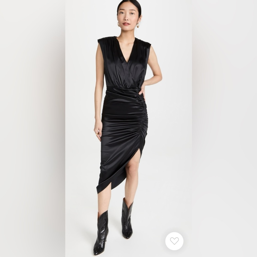 Veronica Beard Casela Dress Black Sz16 Like New